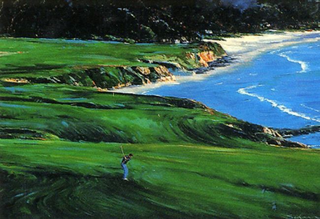 Pebble beach