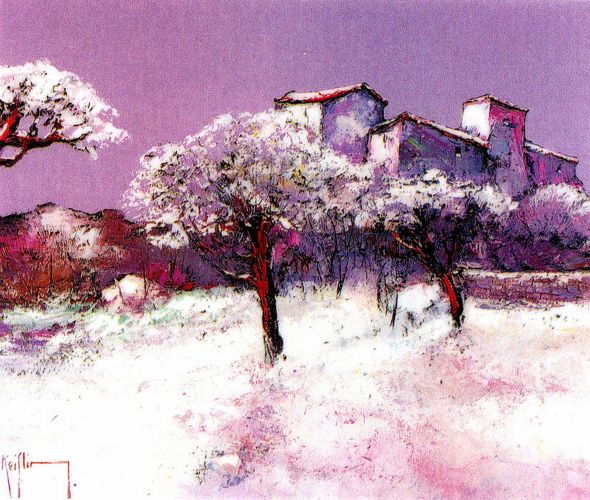 Neige en provence