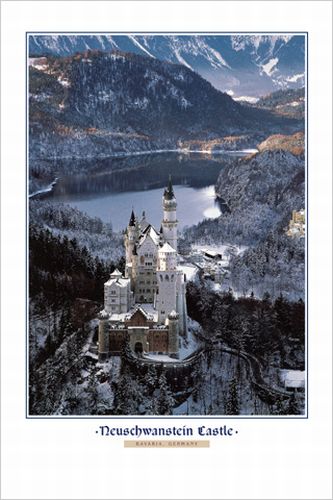 Schloss Neuschwanstein im Winter