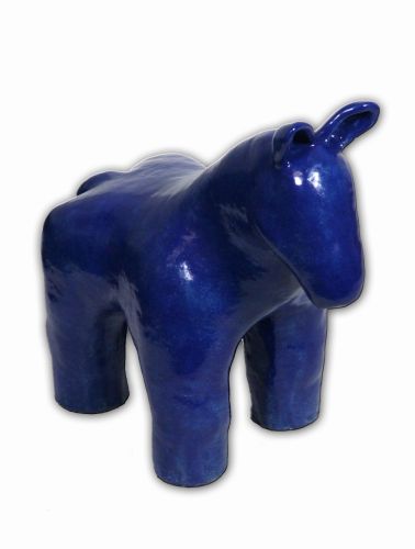 Zitobjecten Paard (blauw)