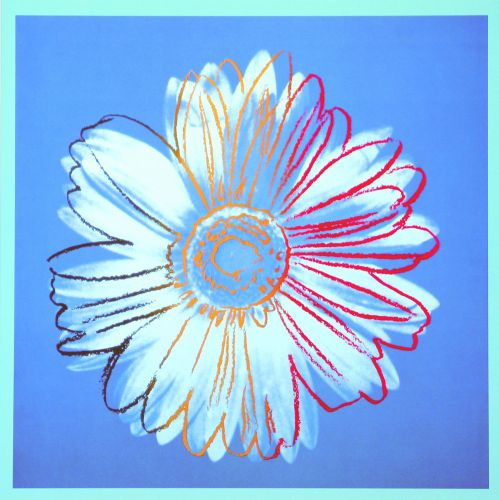 Daisy, c.1982 (blue on blue)