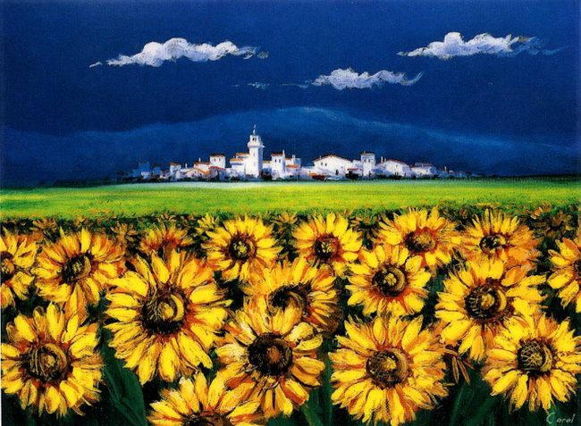 Paese di girasoli