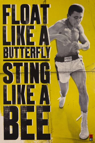 Float like a butterfly