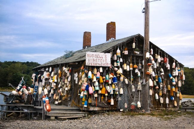 Lobster Shack in Maine